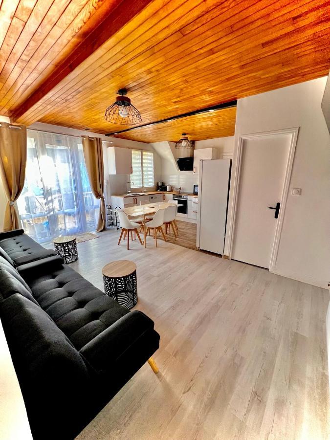 לה בורבול Appartement Style Chalet Standing 2 A 6 Personnes מראה חיצוני תמונה
